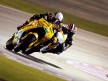 Héctor Barberá riding ahead of Aoyama in Qatar