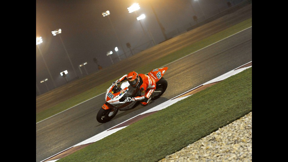 Stefan Bradl in action in Qatar