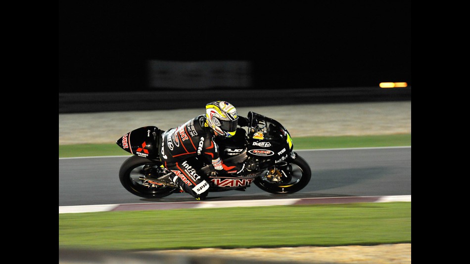 Sandro Cortese in action in Qatar