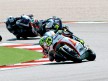 Toni Elías in action at Misano