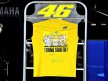 Valentino Rossi's half of the Fiat Yamaha garage at Silverstone