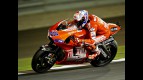 Casey Stoner in action in Qatar