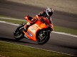 Casey Stoner in action in Qatar