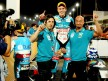 Nico Terol celebrating GP win in Qatar