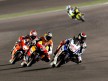 MotoGP group in action in Qatar