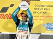 Nico Terol on the podium at the Commercial G.P. of Qatar