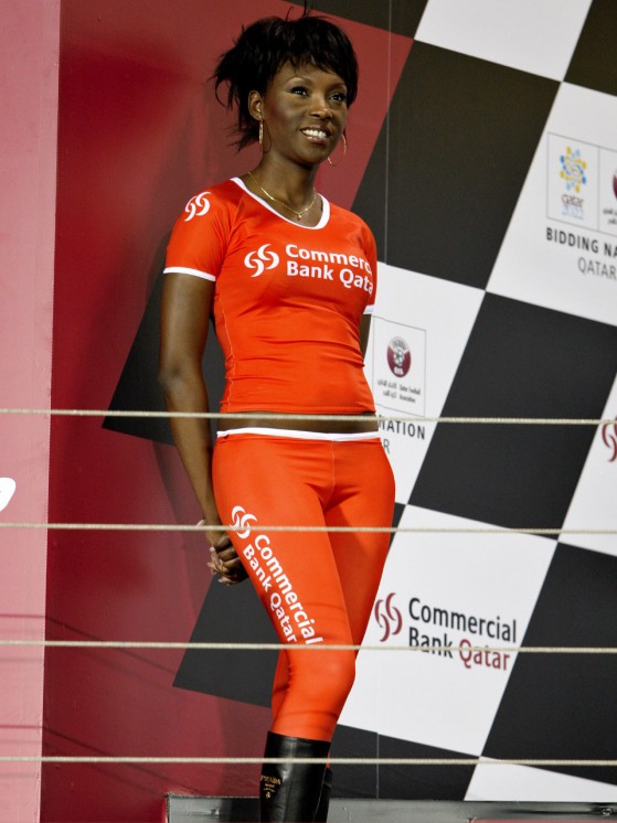 Paddock Girls at the Commercialbank Grand Prix of Qatar