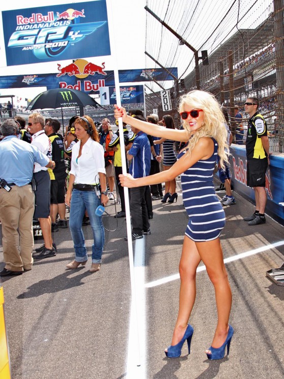 Paddock Girl at the Red Bull Indianapolis Grand Prix