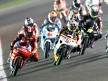 Tomoyoshi Koyama riding ahead of 125cc group in Qatar