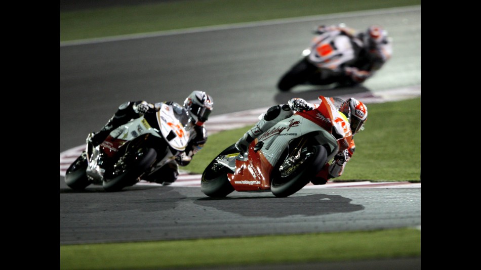Fonsi Nieto in action in Qatar