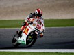 Marco Simoncelli in action in Qatar