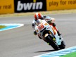 Marco Simoncelli in action in Jerez