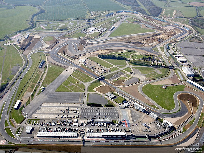 Aerial view of Silverstone circuit Tags 2010MotoGP silverstone circuit
