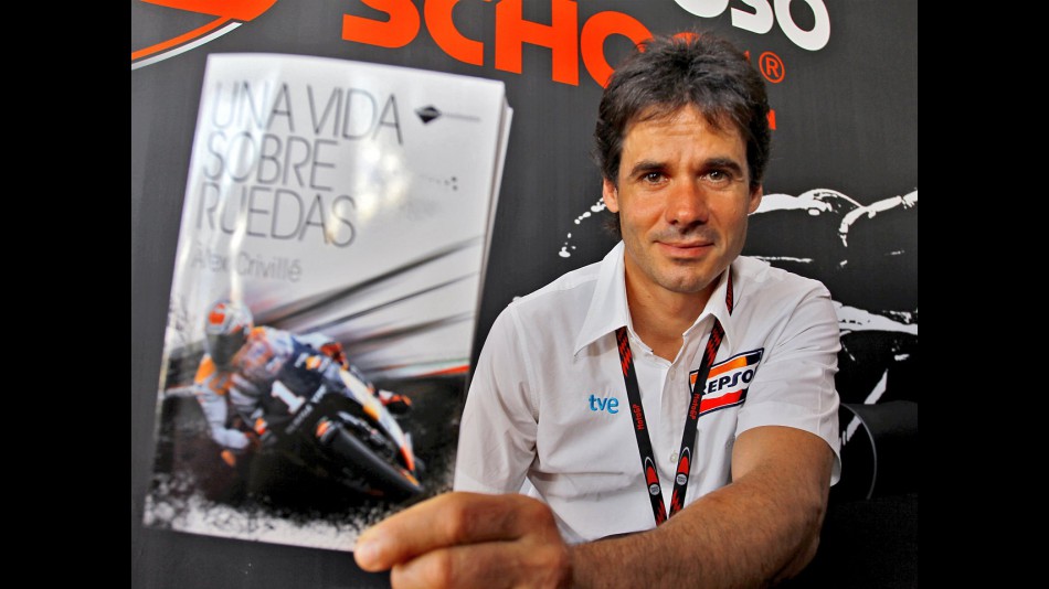 Alex Crivillé´s biography presentation in Jerez