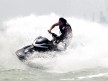 Randy de Puniet enjoys on jetskis at Puerto de Santa María