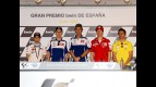 Pedrosa, Lorenzo, Rossi, Hayden and Barberá at the Gran Premio bwin de España press conference