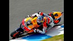 Andrea Dovizioso in action in Jerez