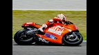 Nicky Hayden in action in Jerez