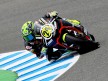Toni Elias in action in Jerez