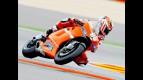 Nicky Hayden in action at Motorland Aragón