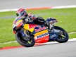 Marc Márquez in action at Sepang