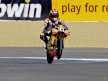 Marc Marquez finishing QP in Jerez