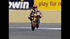 Marc Marquez finishing QP in Jerez