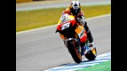 Dani Pedrosa in action in Jerez