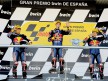 Red Bull Rookies Cup riders Hiura, Kent and Ruiz on the podium in Jerez