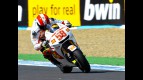 Marco Simoncelli in action in Jerez