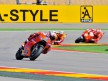 Casey Stoner in action at Motorland Aragón