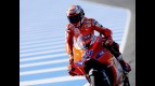 Casey Stoner on track in Jerez