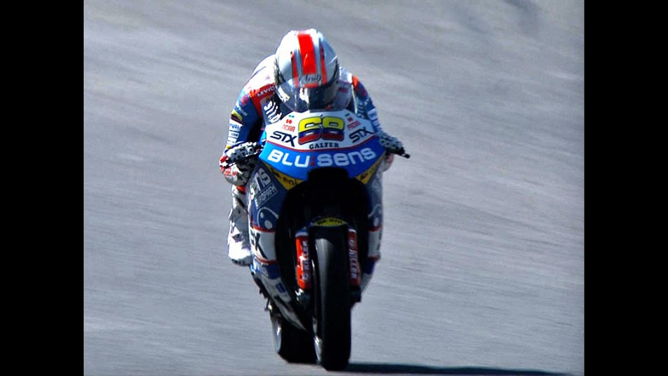 Yonny Hernández in action during FP2 in Jerez
