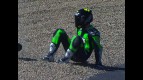 Jerez 2010 125cc Race Action Ricardo Moretti Crash