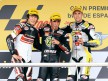 Tomizawa, Elias and Luthi on the podium in Jerez