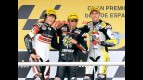 Tomizawa, Elias and Luthi on the podium in Jerez