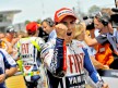 Jorge Lorenzo at  the parc fermé after the race in Jerez