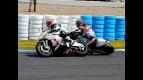 Corsi and Tomizawa crash during Moto2 race in Jerez