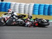Corsi and Tomizawa crash during Moto2 race in Jerez