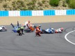 Moto2 Crash during the race in Jerez
