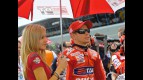 Casey Stoner at the starting grid in Jerez