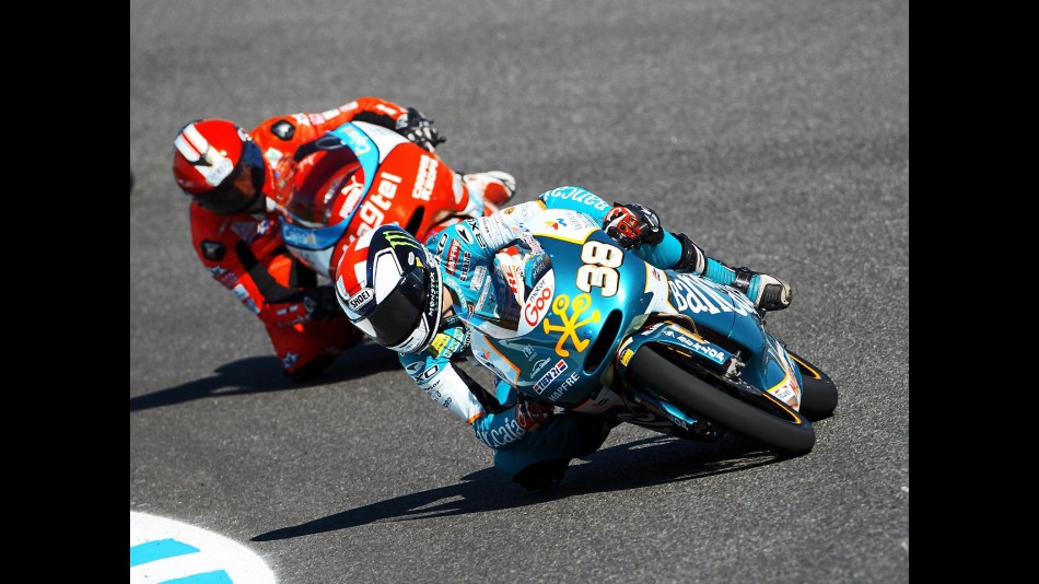 Bradley Smith in action in Jerez