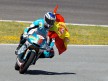 Nico Terol celebrates GP win in Jerez