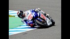 Jorge Lorenzo on track