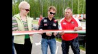 Gabor Talmacsi at the Talmacsiring Circuit inauguration