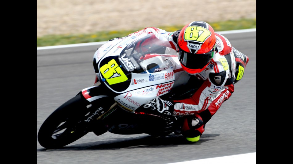 Luca Marconi in action in Jerez