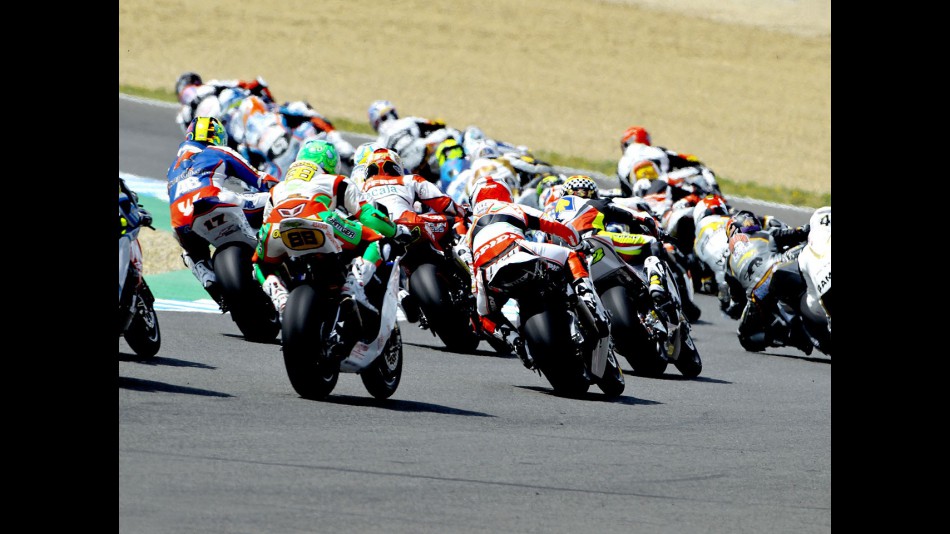Moto2 Group on track
