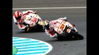 San Carlo Honda Gresini riders Marco Melandri and Marco Simoncelli