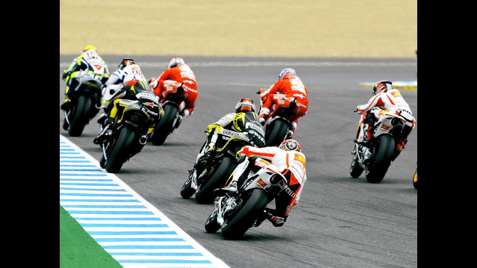 MotoGP Group on track