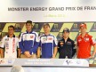 MotoGP riders at the Monster Energy G.P. de France press conference